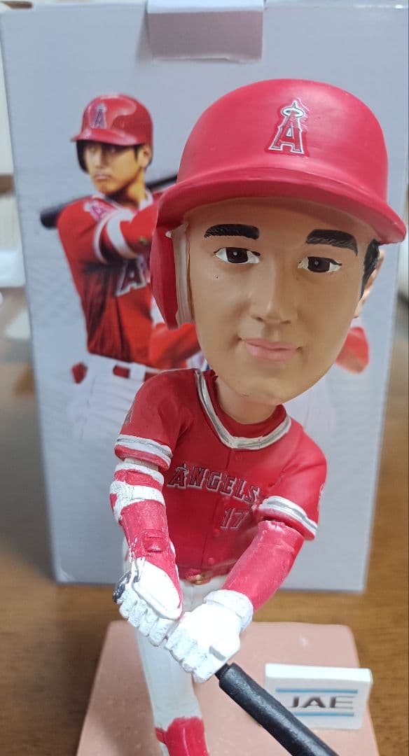 祝2年連続MVPほぼ確？！大谷翔平選手、ボブルヘッド人形、ルーキーイヤー