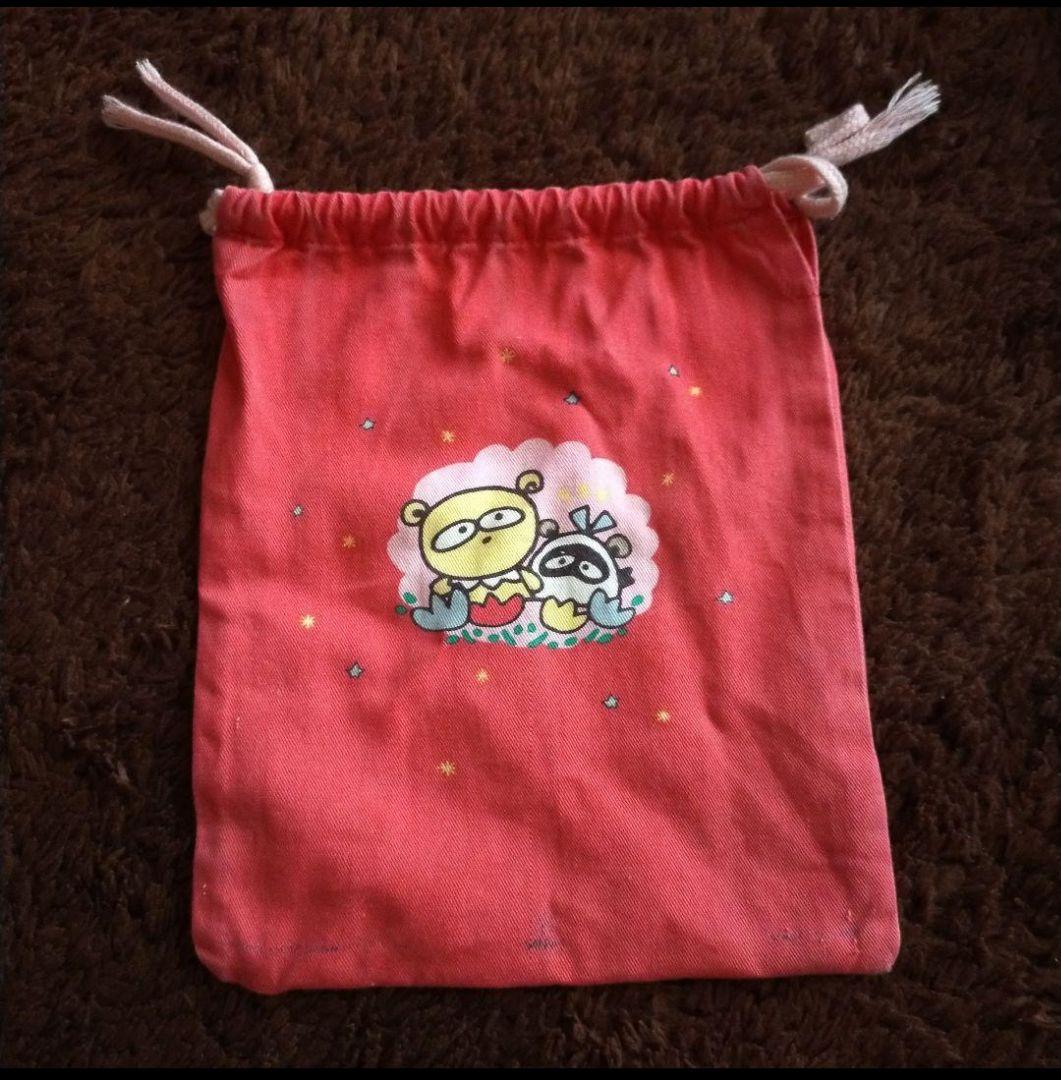 レトロ　サンリオ　るるる学園　巾着袋