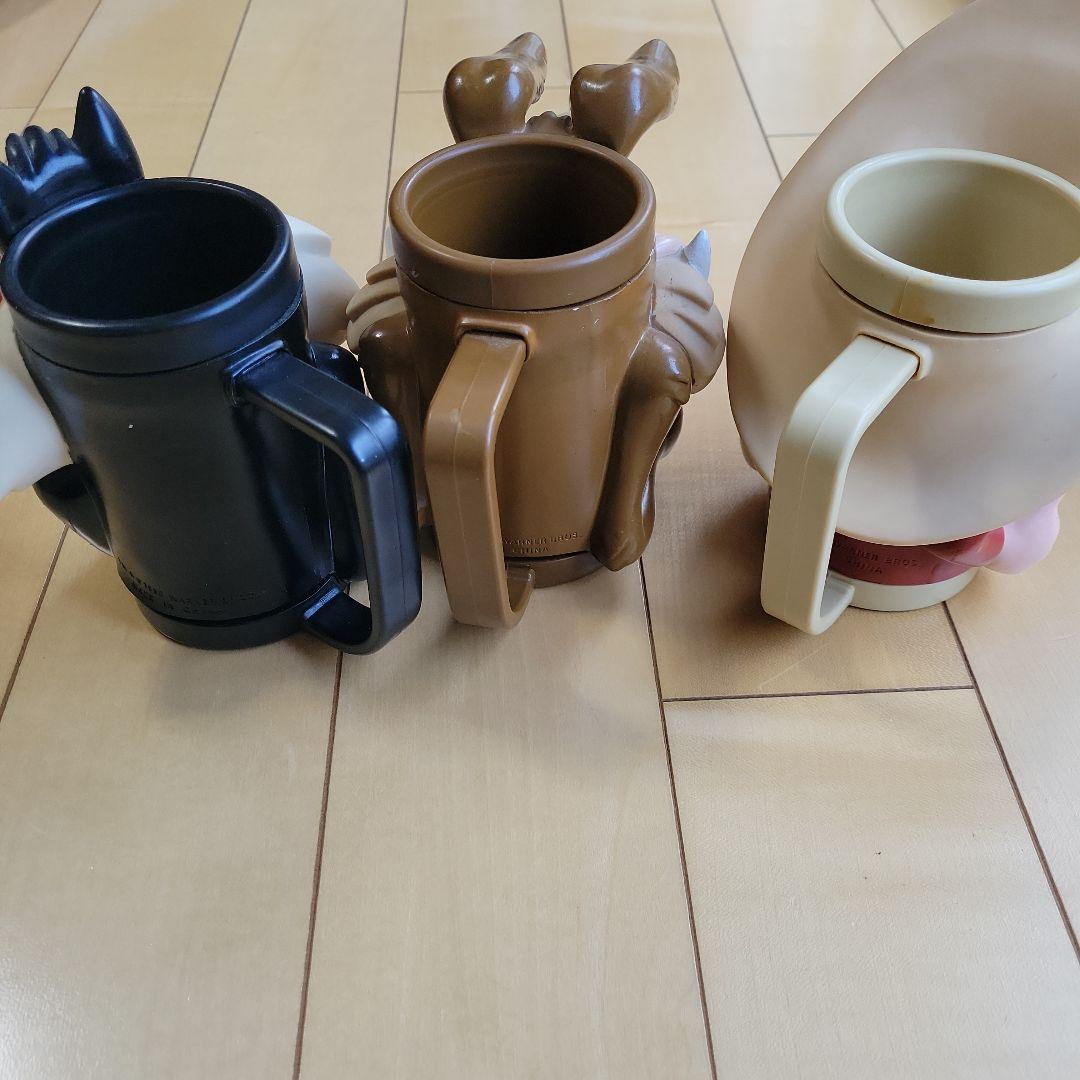 【希少】ルーニーテューンズ　 3Dフェイス　マグカップ 3個セット