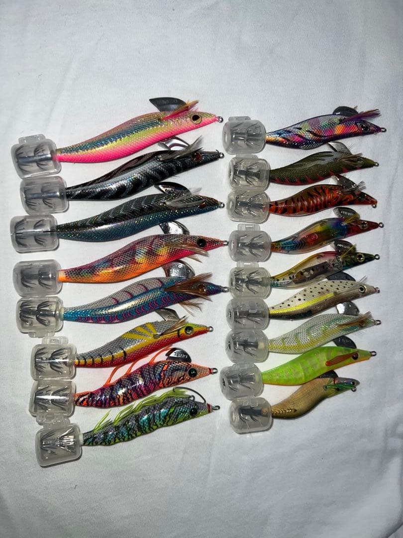 エギ・餌木 17個セット 収納ケース付き