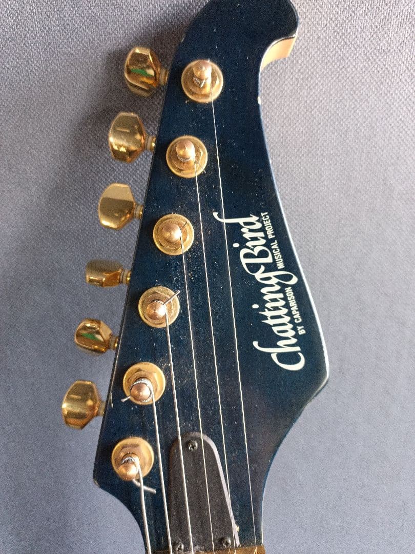 Chatting Bird CAD-630 エレキギター 青緑
