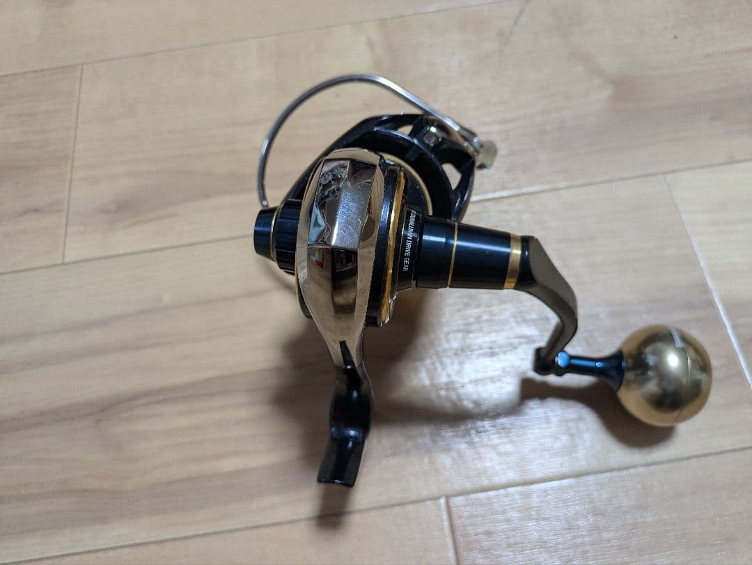 20ソルティガ14000XG＋SLPアルミラウンドノブ　その1