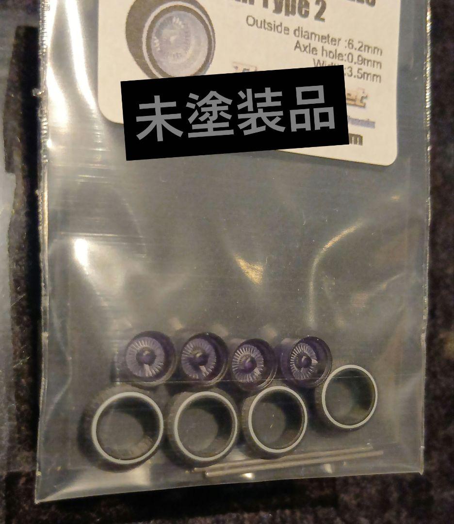 ローライダーミニカー＆アメリカンジオラマ＆カスタム用ワイヤーホイールセット☆新品