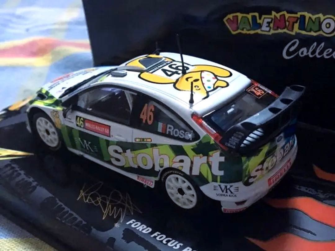 ミニチャンプス 1/43 バレンティーノ・ロッシ WRC 世界1008個限定