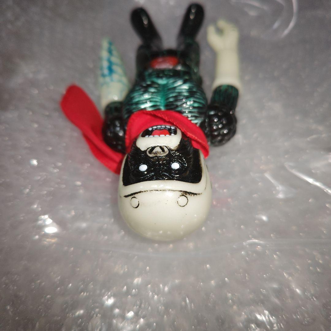 リアルヘッド　モンキーカオスマン　ソフビ