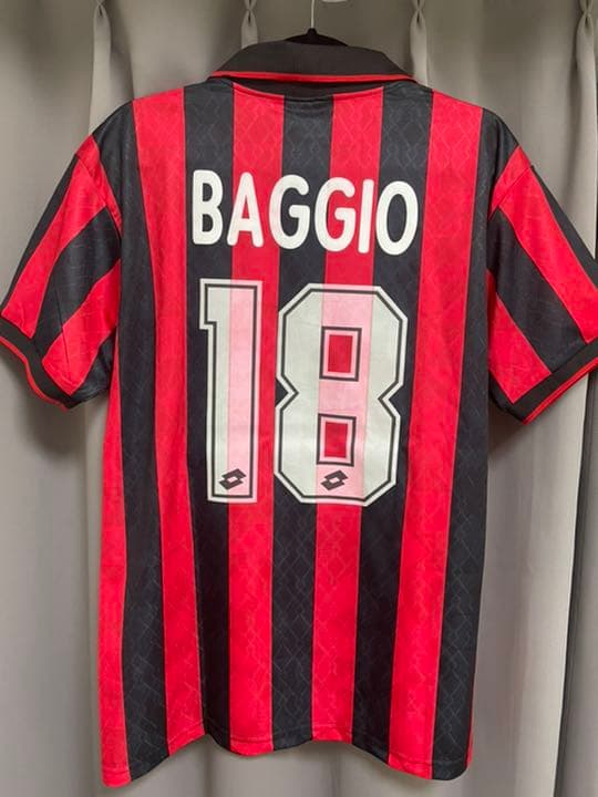 ロベルトバッジョ　ミラン時代ユニフォーム