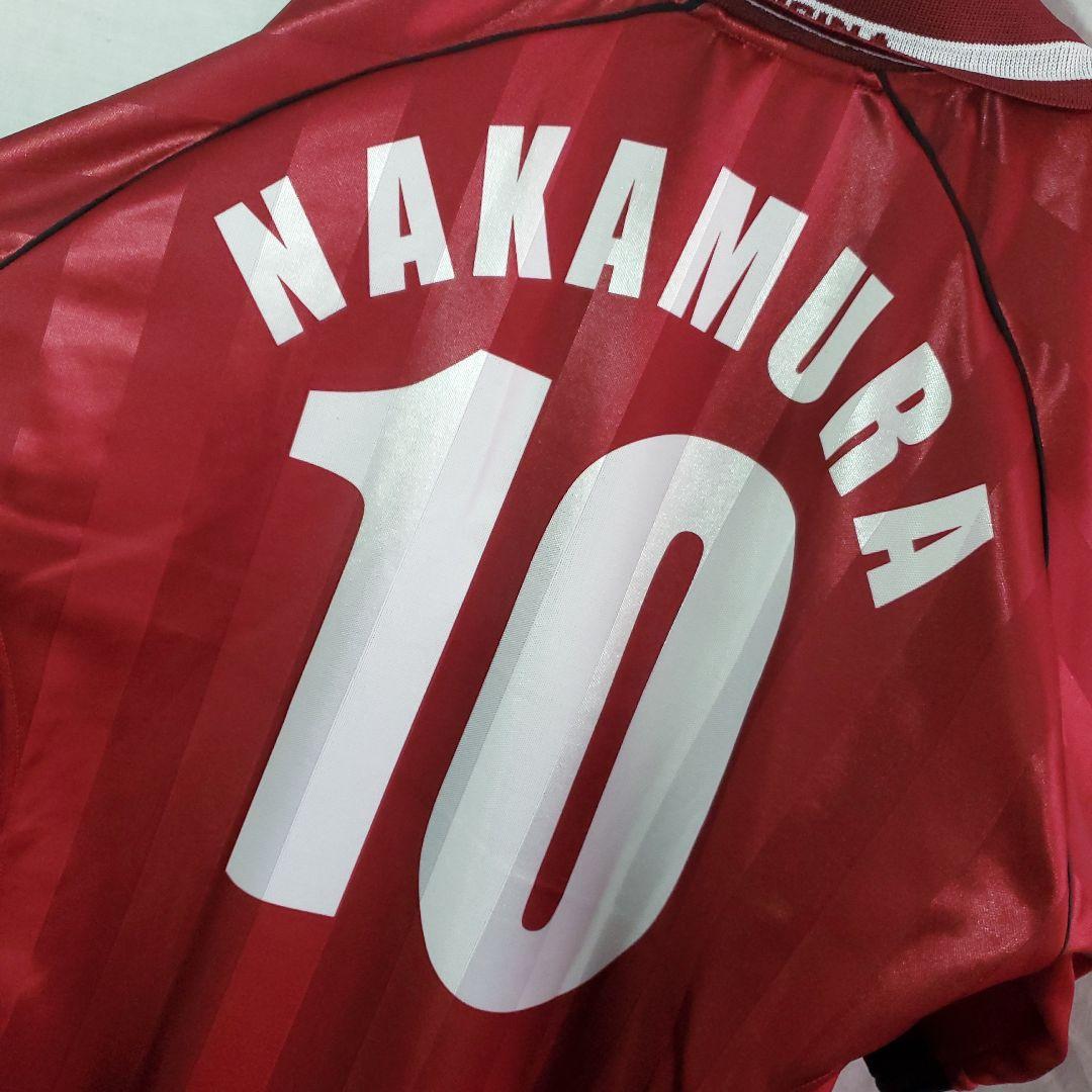 asics　アシックス　中村俊輔　レッジーナ エンジ　ウェア ユニフォーム