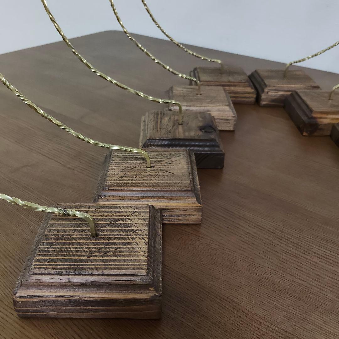 リスタ　真鍮　ツイスト　ランタンスタンド　10セット