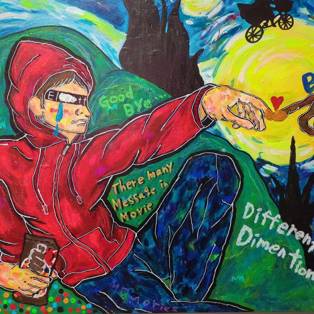 【一点物/SALE】Famous Alien-エリア51の実験台へ-【現代アート