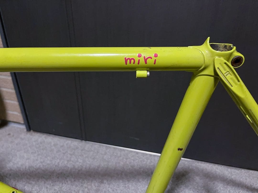 RAVANELLOラバネロ　クロモリロードフレーム＋サドルセット オーダーメイド