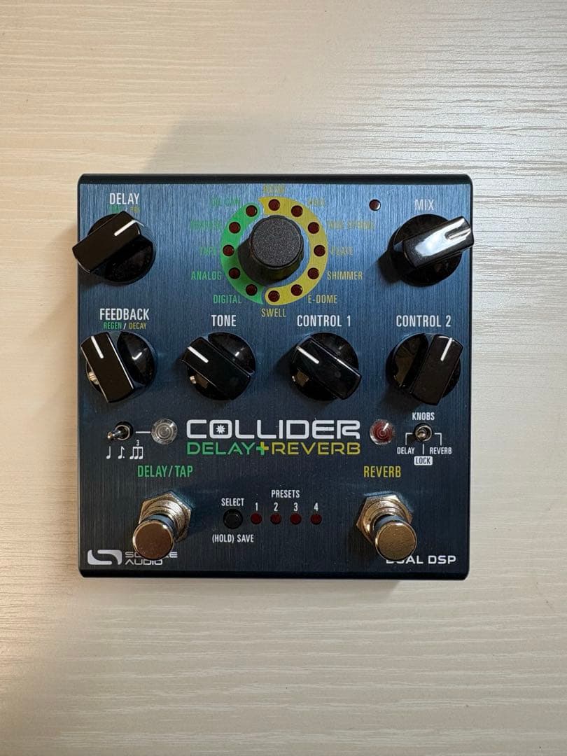 COLLIDER DELAY+REVERB ギターエフェクター
