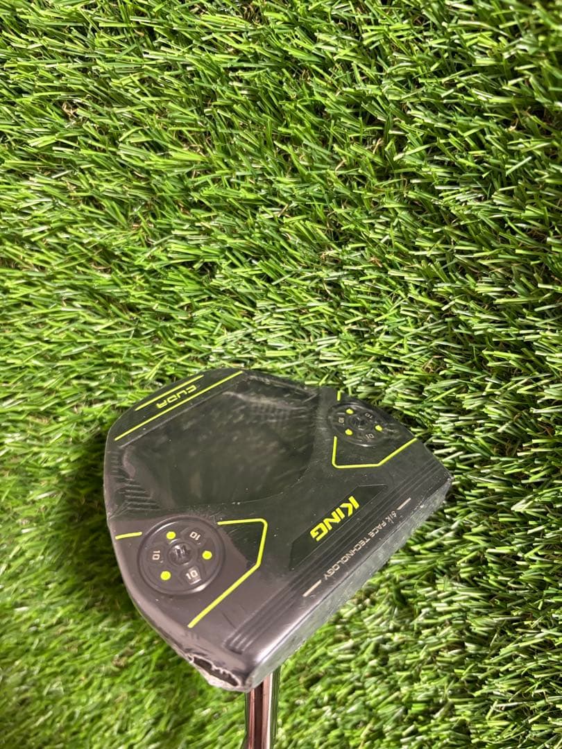 新品未使用！コブラKING COBRA CUDA 34inchパター カバー付