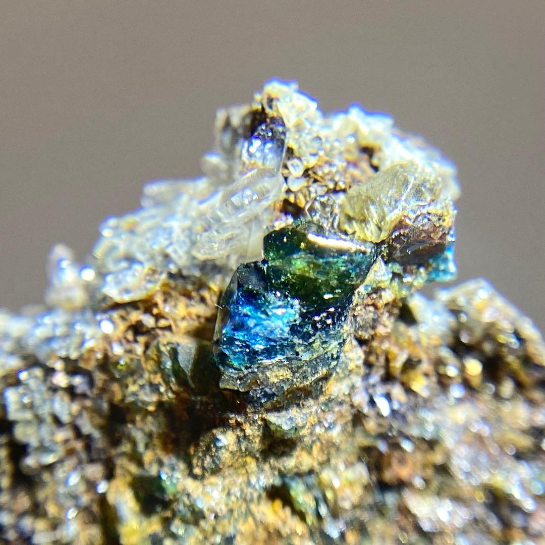 ラズライト　クォーツ　天藍石　水晶　鉱物標本　原石　天然石　ストーン