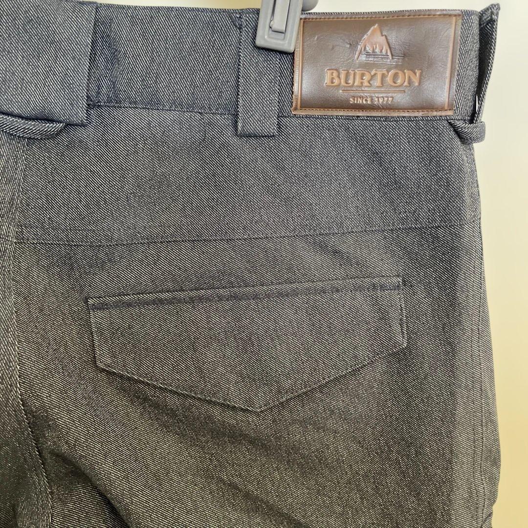 BURTON スノーボードデニム柄パンツ Sサイズ