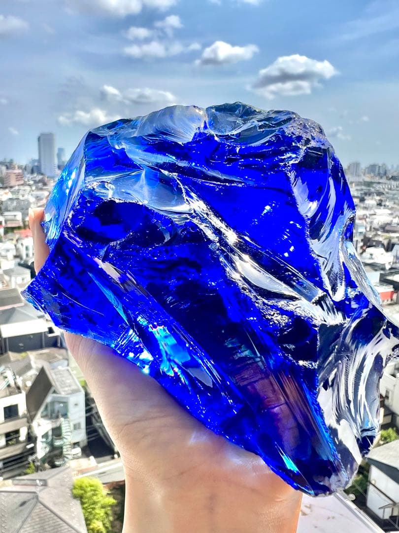 A様✨美✨超希少✨純正 シエラ産アンダラクリスタル✨タンザナイト×サファイヤ