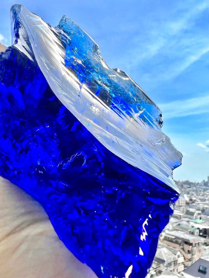 A様✨美✨超希少✨純正 シエラ産アンダラクリスタル✨タンザナイト×サファイヤ