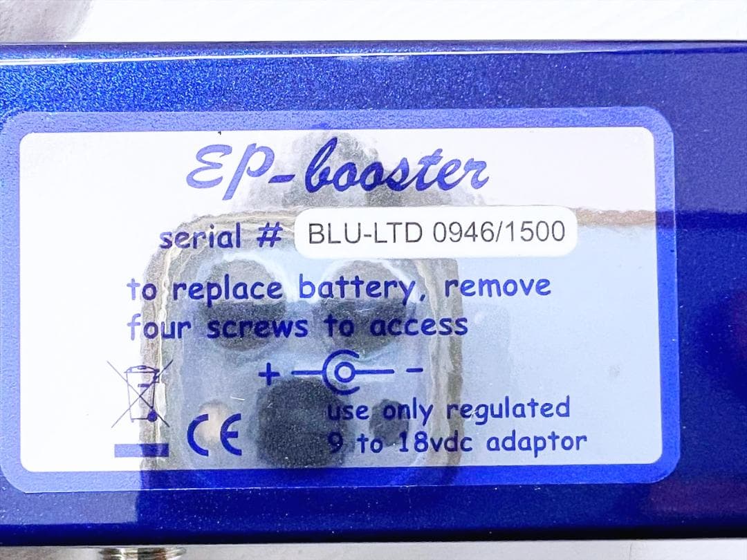 動作品　Xotic　エキゾティック　EP BOOSTER　ブースター　限定カラー