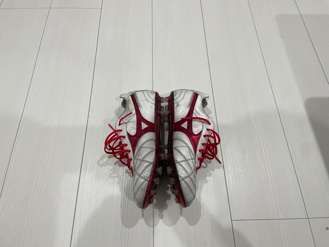 MIZUNO モレリア 2 JAPAN AG 26cm ホワイト/レッド