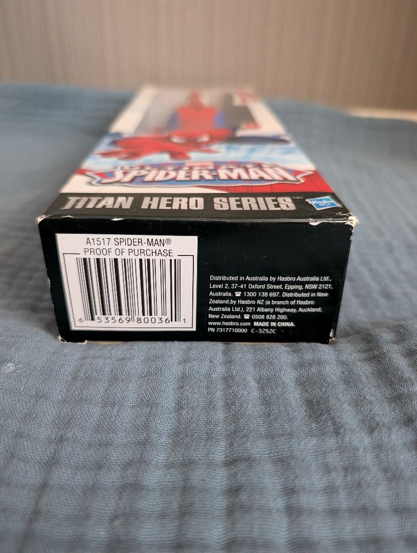 【未開封】スパイダーマン フィギュア タイタンヒーロー 12インチ ハズブロ