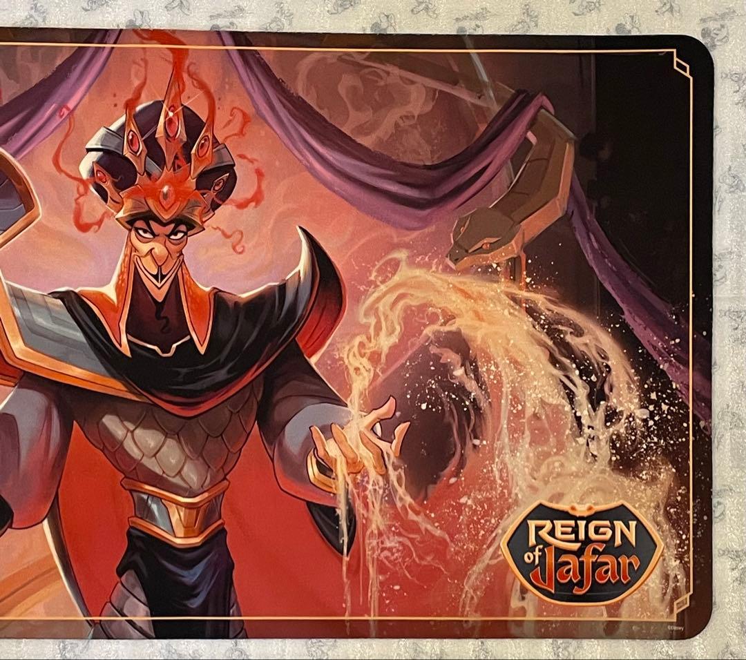 海外大会限定 ロルカナ ジャファー チャンピオン プレイマット ディズニー