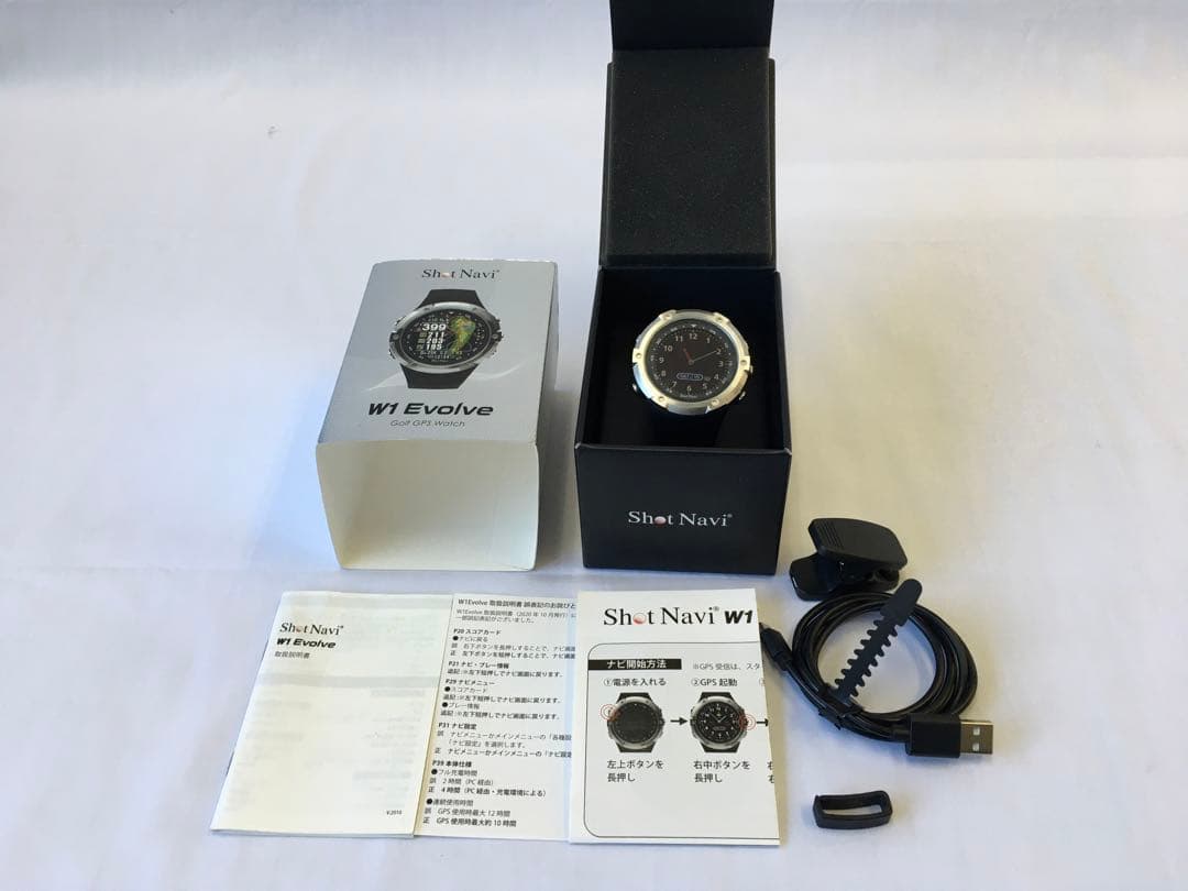 ShotNavi W1 Evolve ゴルフGPSウォッチ