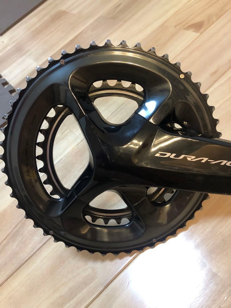 DURA-ACE 9100クランク　スプロケット&チェーン付き