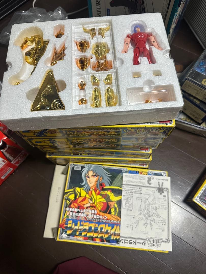 聖闘士聖衣大系　海闘士鱗衣　セイントクロスシリーズマリーナスケイルセット 8体