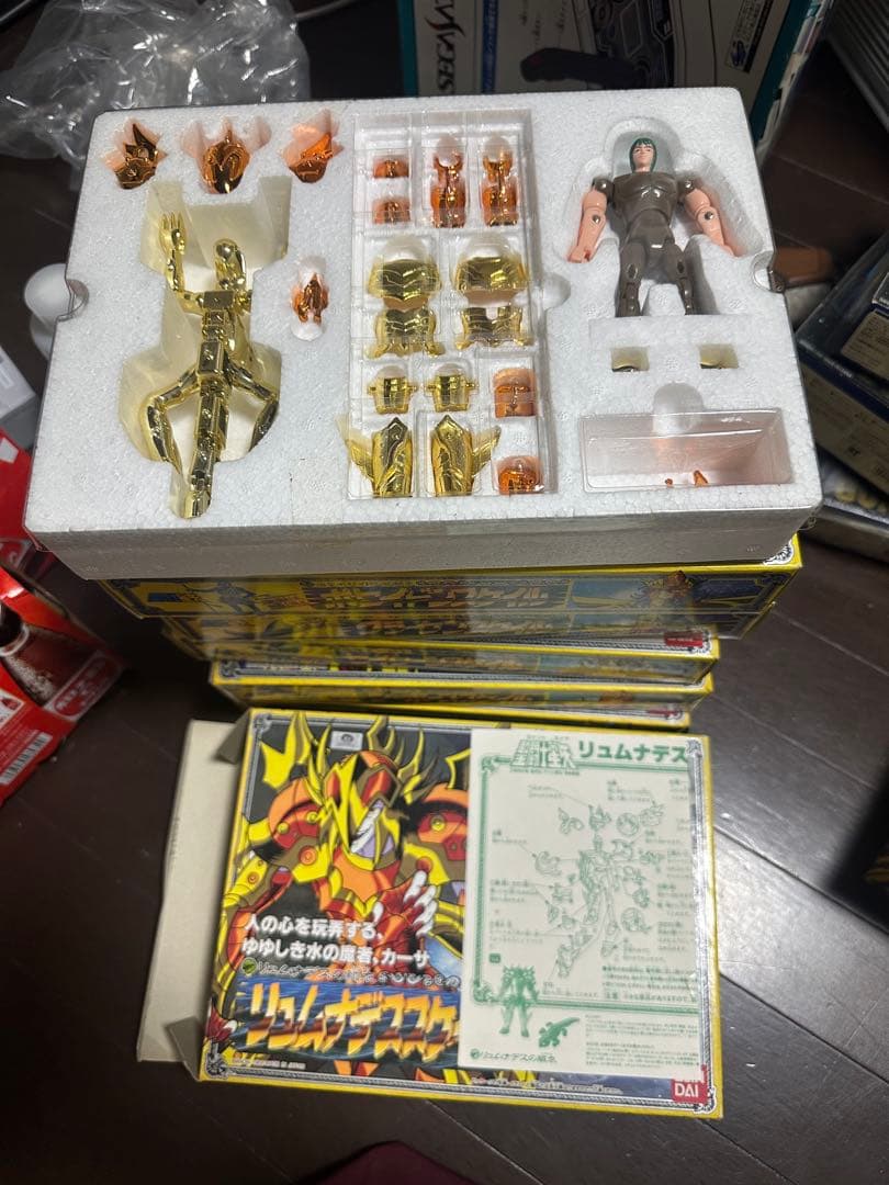 聖闘士聖衣大系　海闘士鱗衣　セイントクロスシリーズマリーナスケイルセット 8体