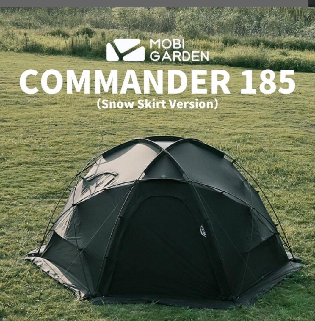 新品 スノースカート仕様 ベスタピュール&ルーフ付COMMANDER185黒