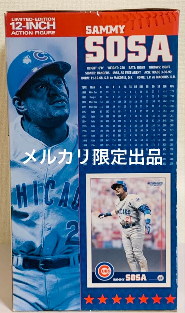 サミー・ソーサ MLB 32cm ビッグフィギュア カブス 伝説 レア