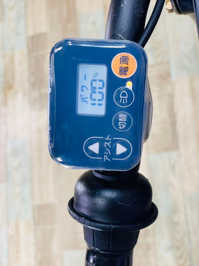 Y2232人気モデル！ビッケ12AH⭐️ブリヂストン子供乗せ電動アシスト自転車