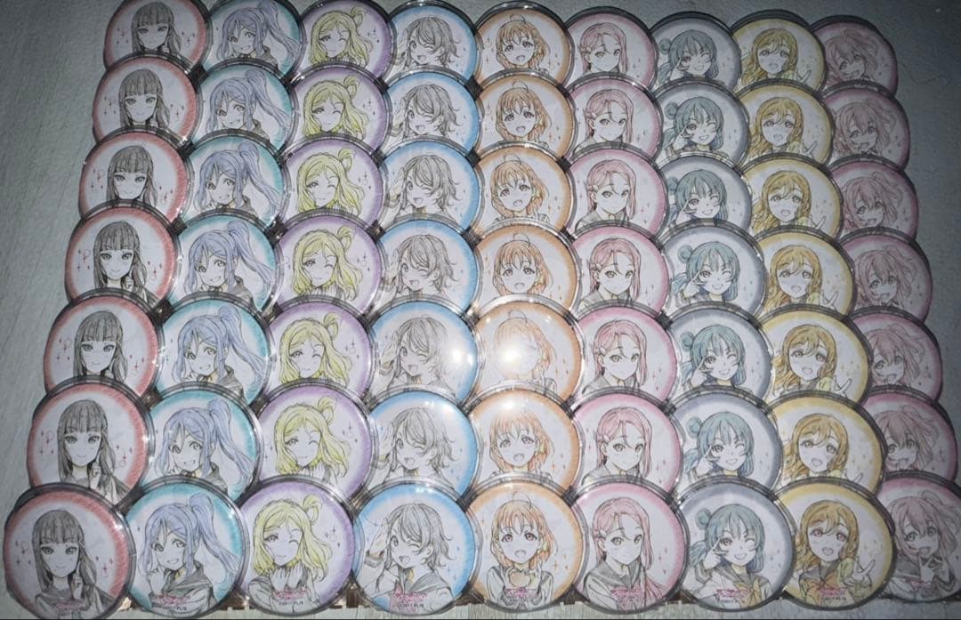 最終値引き Aqours 5周年展示会 缶バッジ