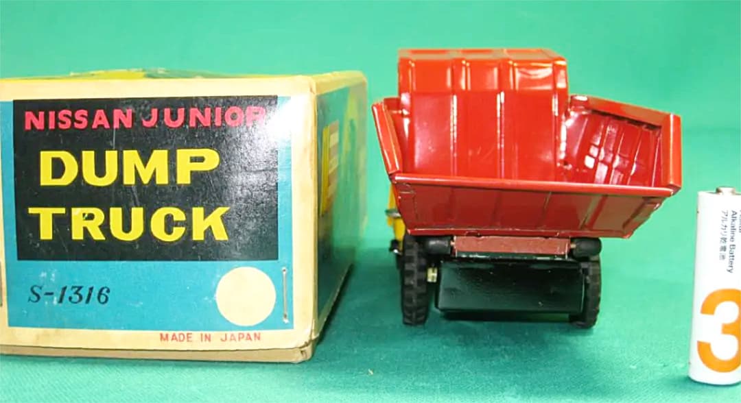 昭和30年  ブリキ  ニッサン  ジュニア トラック  ダンプカー  日産