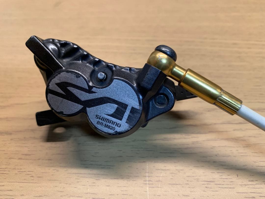 シマノ　セイント　ディスクブレーキ前後セット　中古