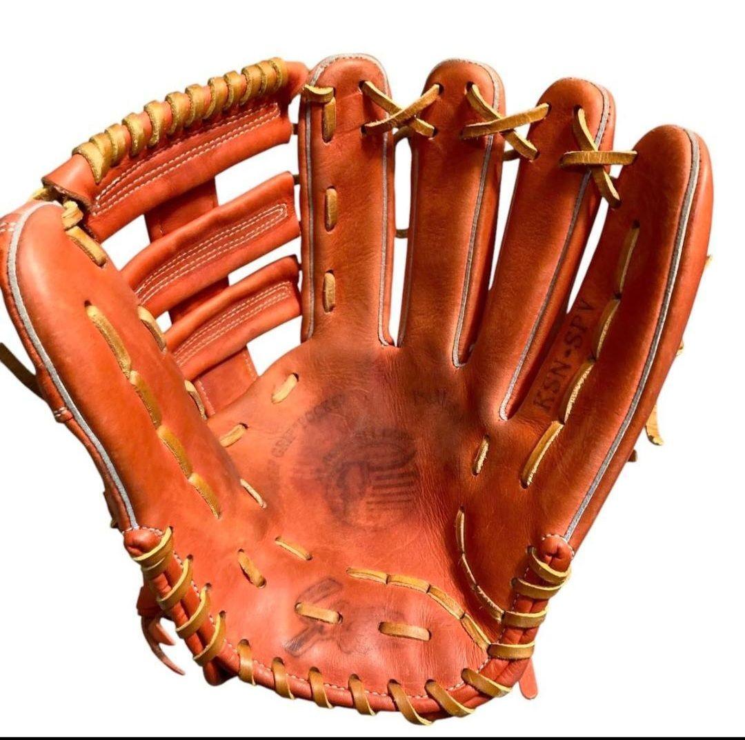 Slugger 外野用軟式グローブ オレンジ