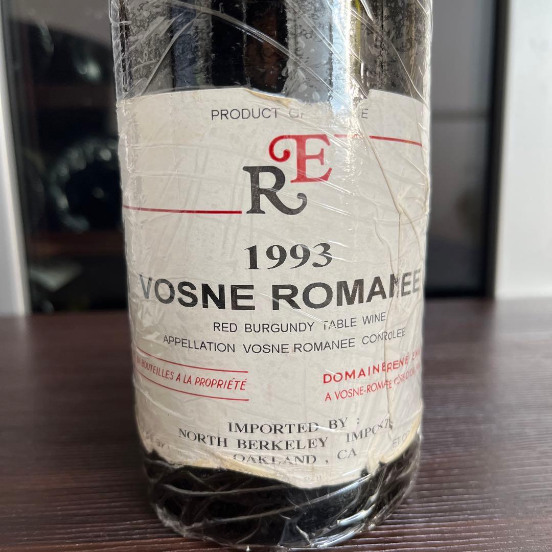 ⭐︎最終値下！⭐︎ 1993年ドメーヌ・ルネ・アンジェル ヴォーヌロマネ