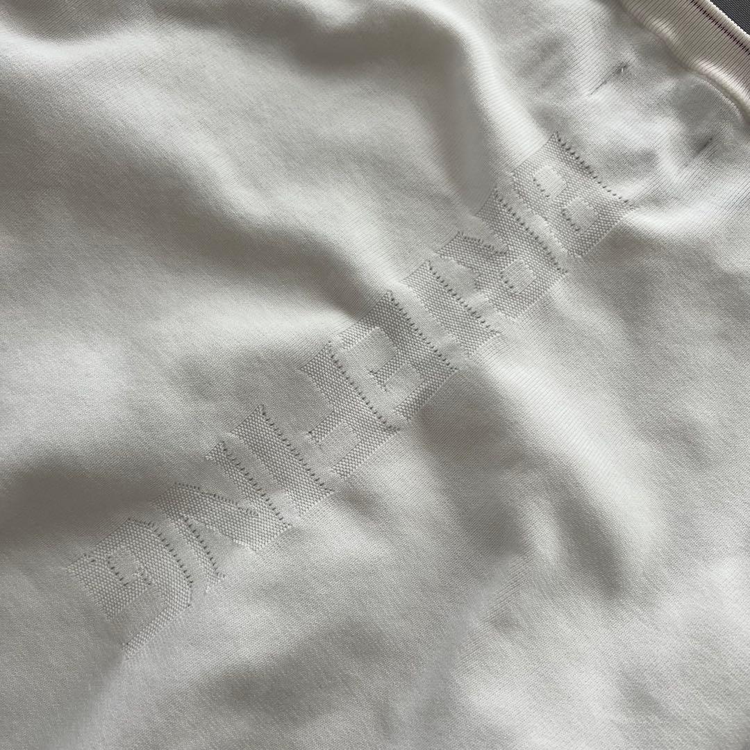 BRIEFING ブリーフィング　ニット　ロゴ　セーター　ホワイト　白　メンズ