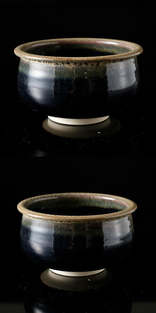 お得！時代物 「 高麗粉引平茶碗 」と「 未使用美品 茶道具 短冊 」朱塗 棗