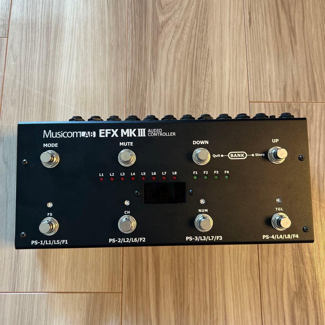 MusicomLAB EFX MK III プログラマブルスイッチャー