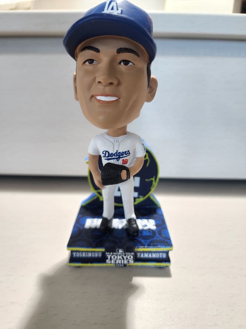 ❗️150個限定❗️MLB 東京シリーズ 2025 公式 ボブルヘッド　山本由伸