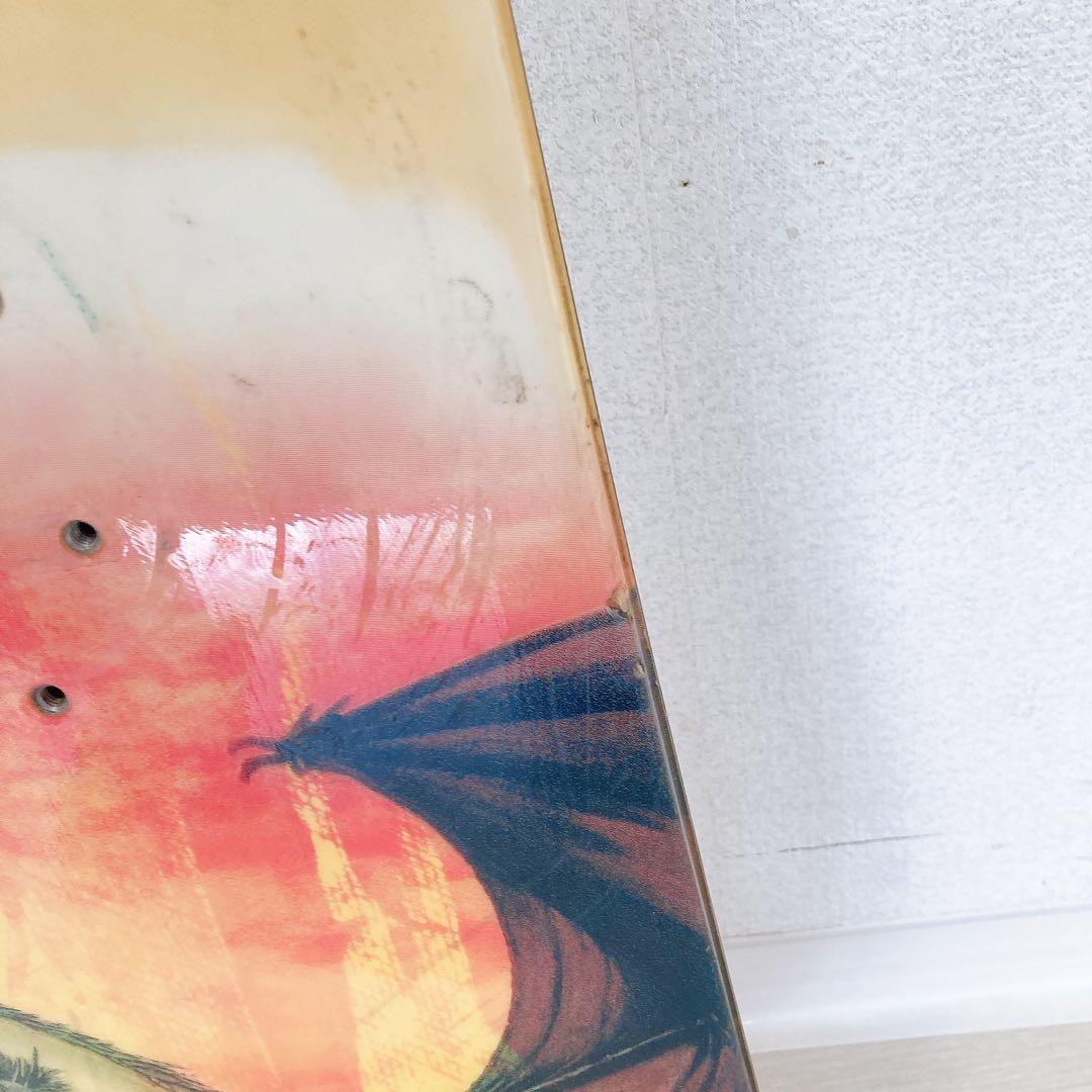 Burton Motion 156 スノーボード 板のみ ドラゴン グラフィック