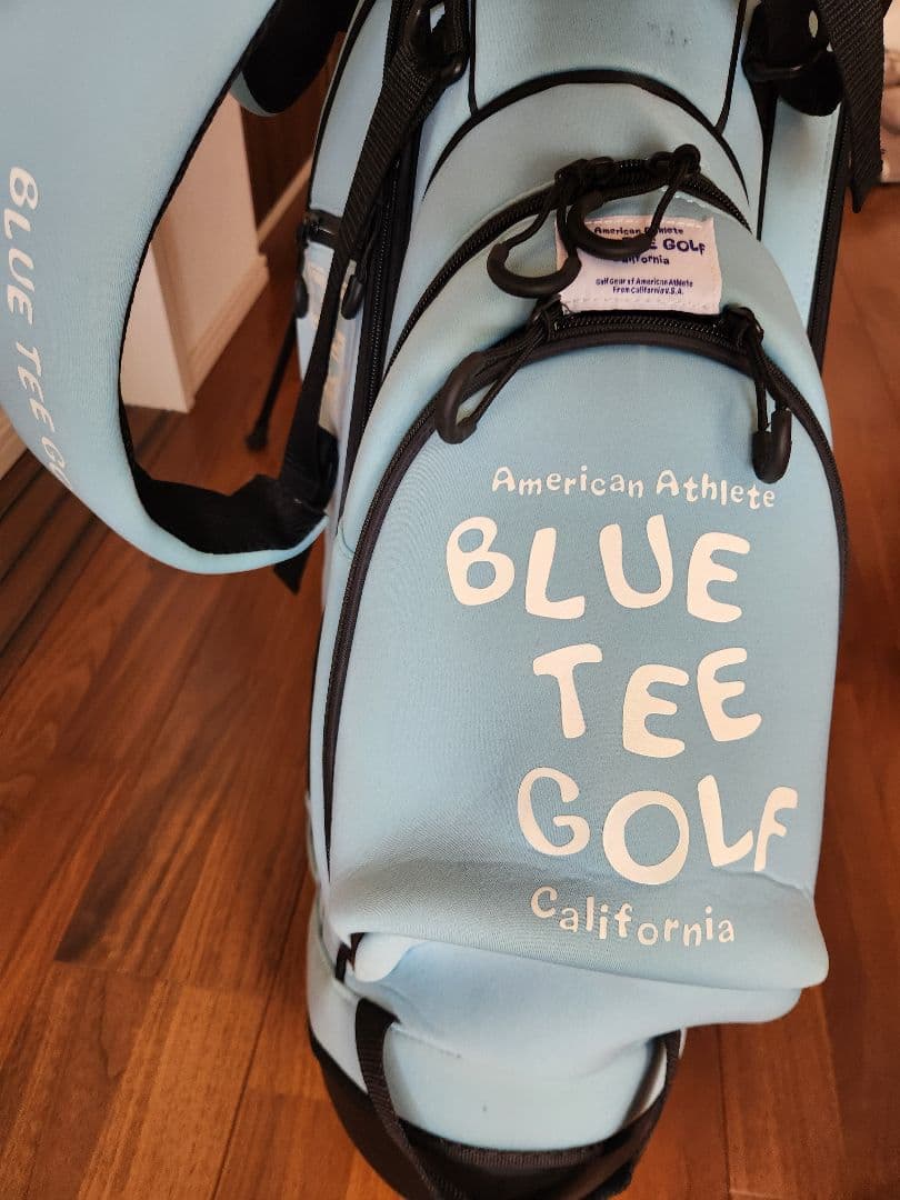 ブルーティー/ BLUE TEE スタンド式キャディバッグ美品