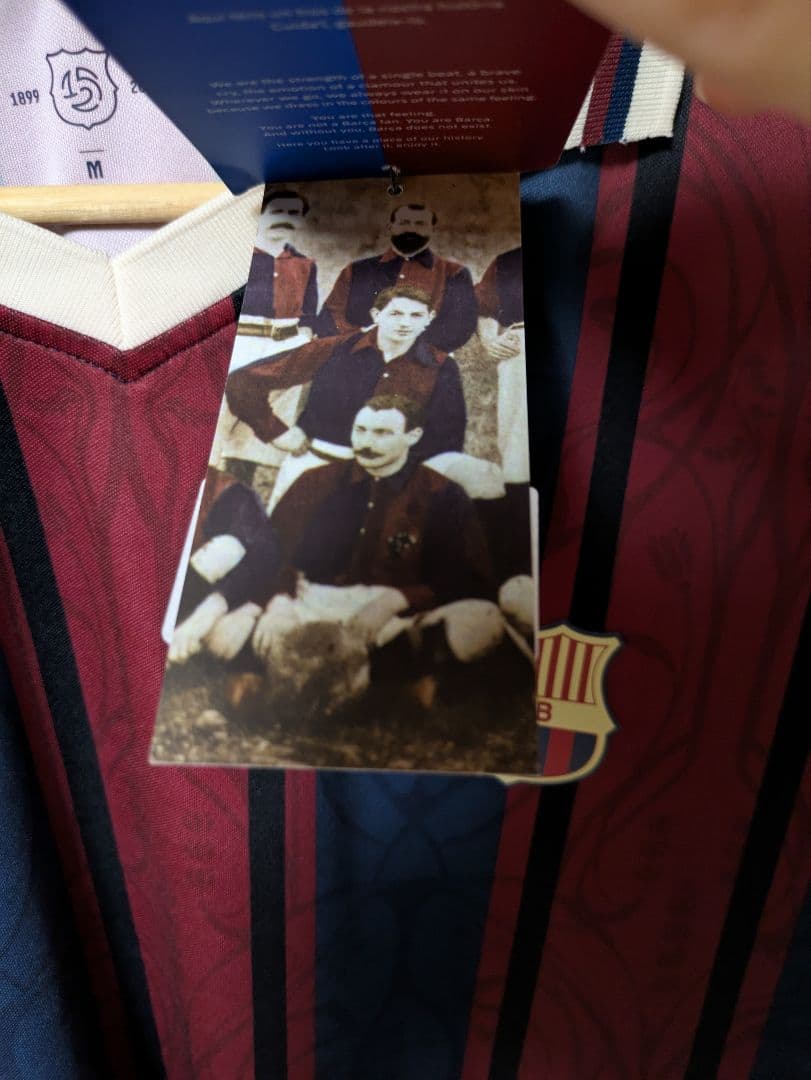 バルセロナ　オーバサイズポロシャツ Mサイズ