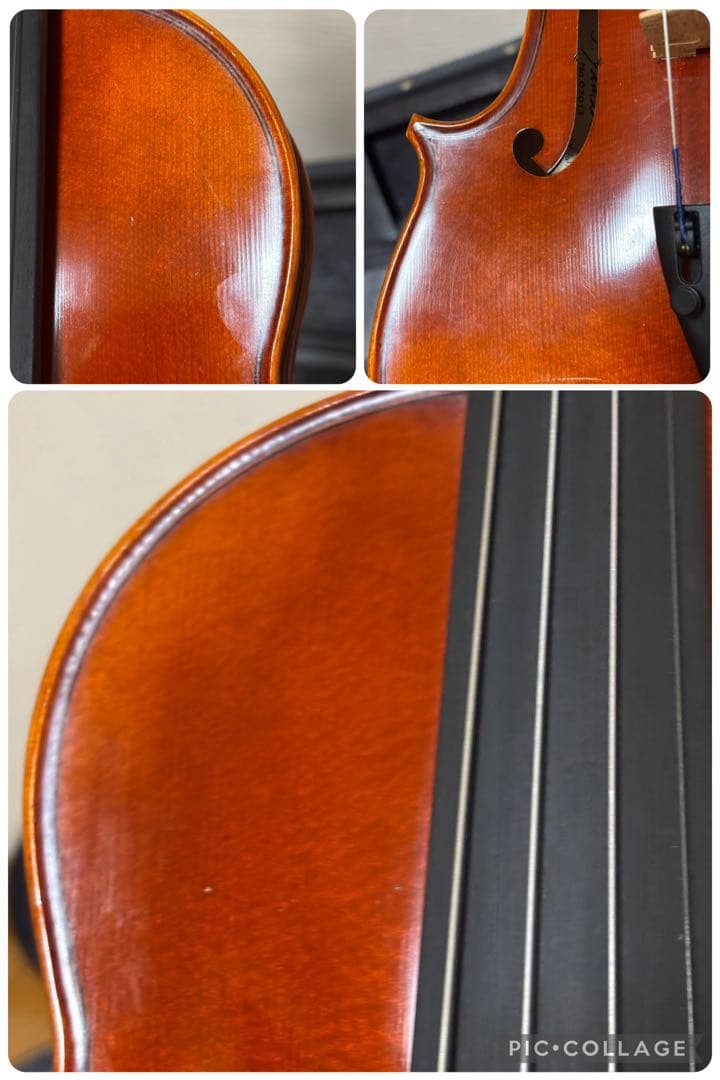 【替え弦付き】【付属品多数】ヤマハ　バイオリン　V7G 1/2 2007年