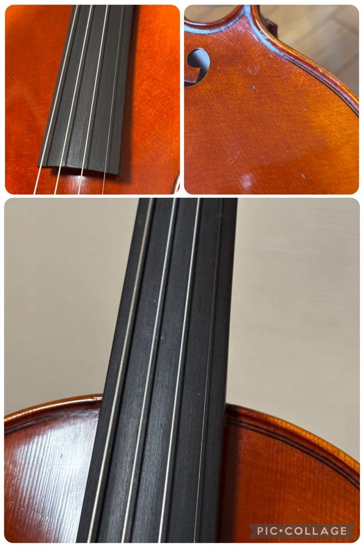 【替え弦付き】【付属品多数】ヤマハ　バイオリン　V7G 1/2 2007年