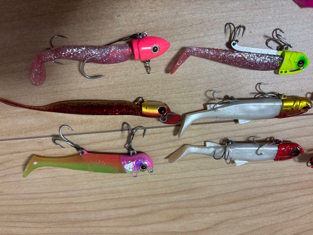 シーバス サーフ ワーム ルアー まとめ売り