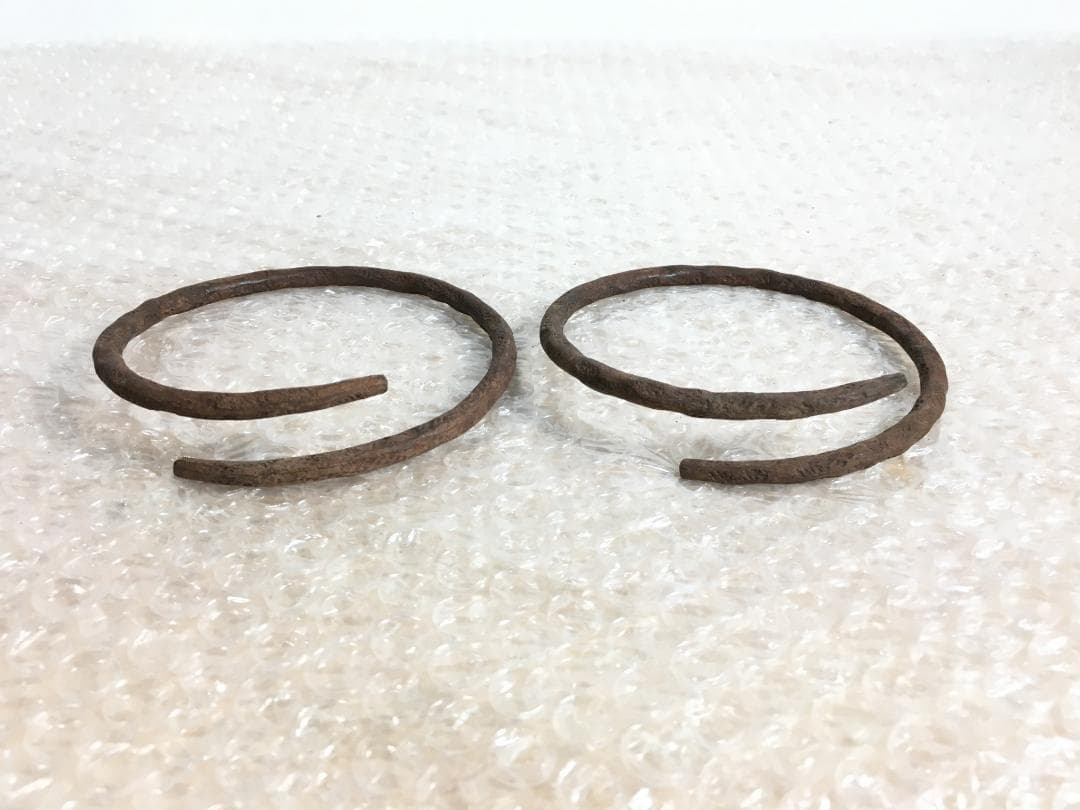 田中敏孝 釣釜道具 釣手 釜鐶 釜鎖 共箱 茶道具 金属工芸 本物保証