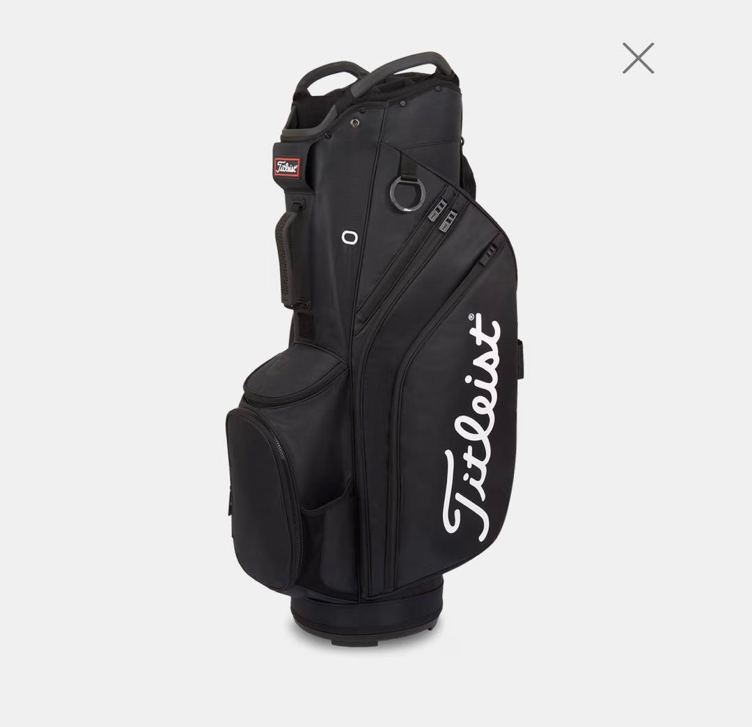 Titleist ブラック キャディバッグ