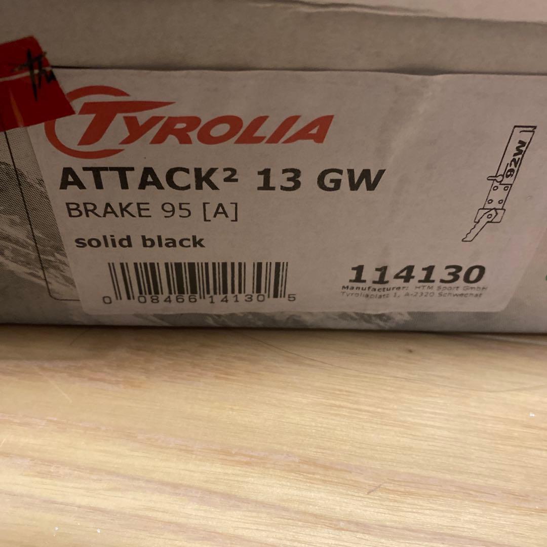 Tyrolia ATTACK 13 GW ビンディング ブレーキ95mm スキー