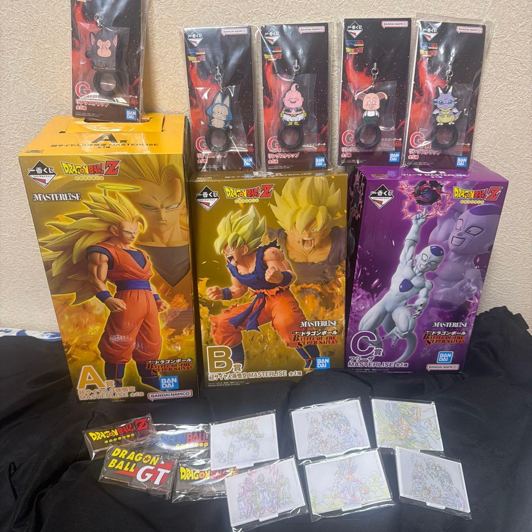 ドラゴンボール　一番くじ　A賞　B賞　C賞　超サイヤ人　超サイヤ人3 孫悟空